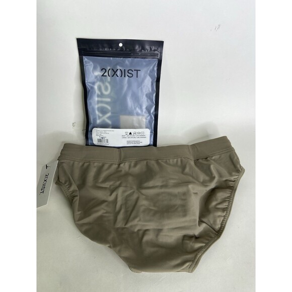 2XIST Essentials Rio Swim Brief Swimwear Bottoms Fallen Rock Mens Size S - Picture 2 of 5